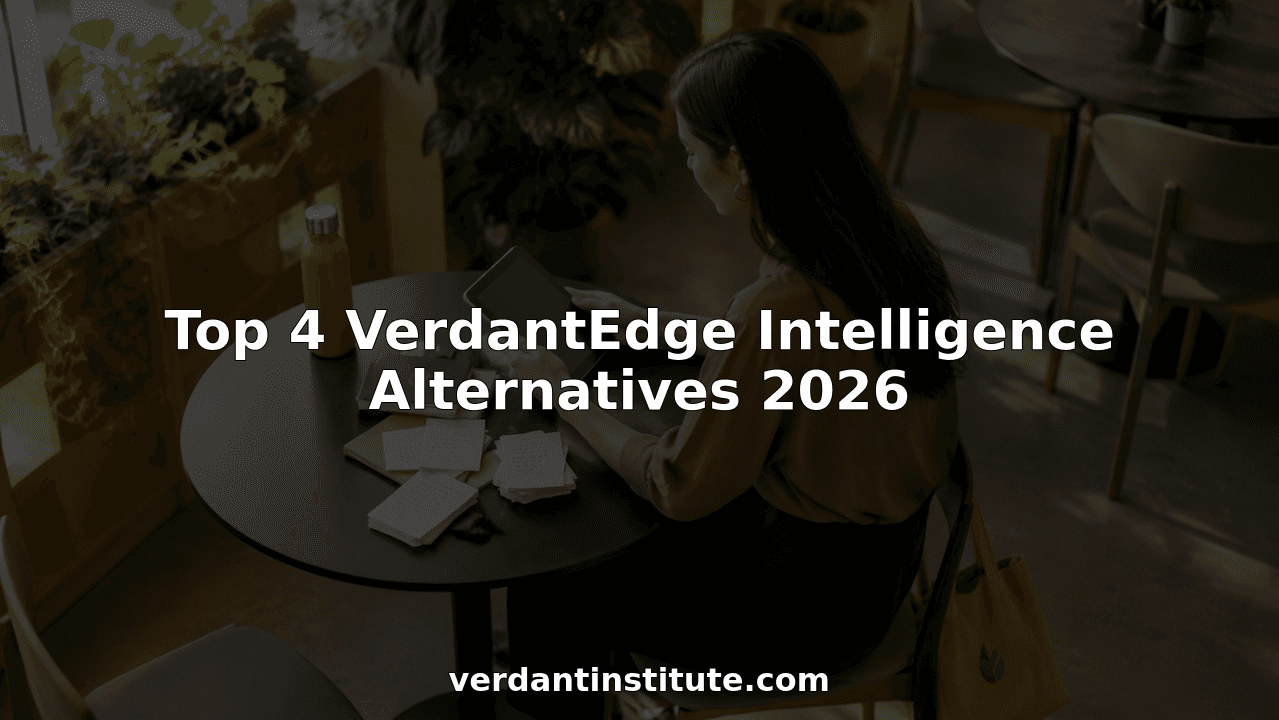 Top 4 VerdantEdge Intelligence Alternatives 2026